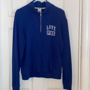 PINK Victoria’s Secret half zip sweatshirt